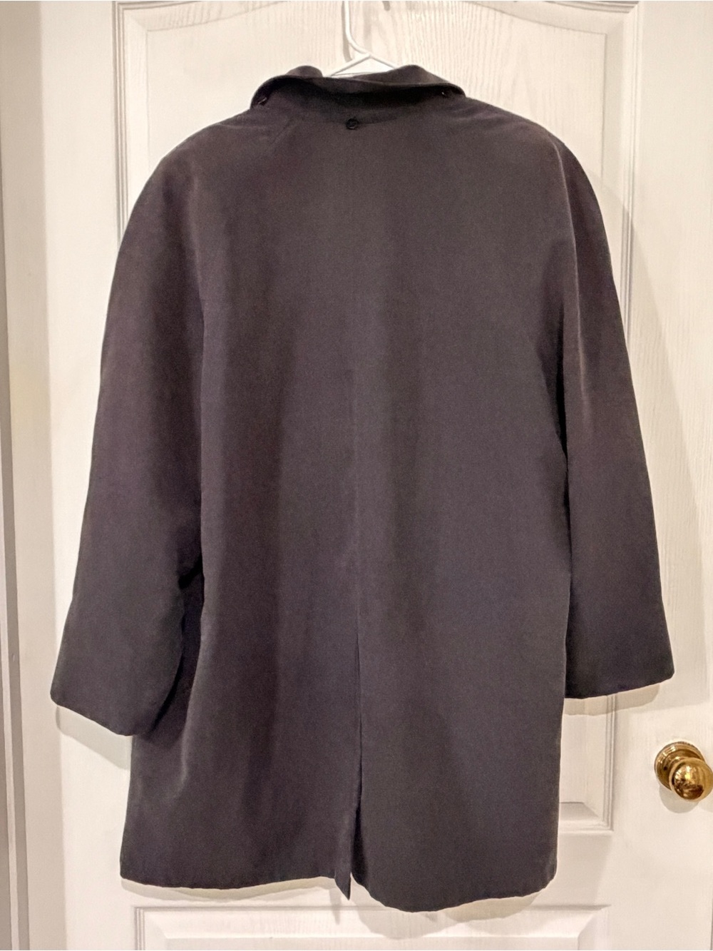London Fog Women's Dark Gray Trench Coat - Picture 8 of 9